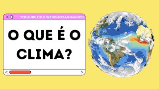 O CLIMA | RESUMO ESCOLAR