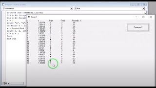 Vb 6.0 #27 Sample of Numeric Function - Int, Fix and Round with Do While Loop