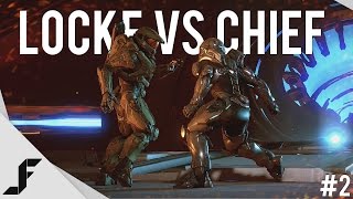 HALO 5 Walkthrough Part 2 - Chief vs Locke