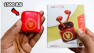 Boat AirDopes 131 Marvel Ironman Edition Unboxing \u0026 Review - Chatpat Gadgets Tv