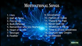 Motivational Songs w/ Lyrics for Gym/Workout