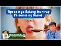 Tips para sa mga batang Mahirap Painumin ng Gamot