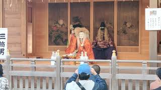 松戸神社　神楽奉納　2023年10月14日