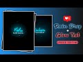 Black Screen Lyrics Video Editing | Rain Drop + Glow Text | Instagram Status Editing | Node Video