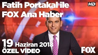 Trabzonlu şehitten duygulandıran paylaşım... 19 Haziran 2018 Fatih Portakal ile FOX Ana Haber