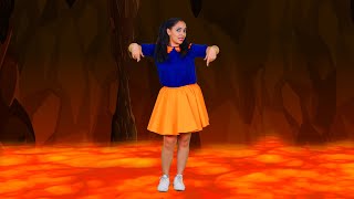 "The Floor is Lava Dance!" 🌋 | Kids Funny Songs