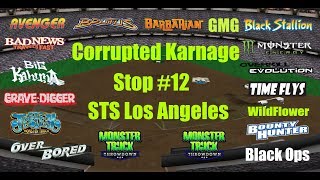 ROR Monster Jam Corrupted Karnage S1 Stop 12 @ STS Los Angles