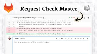 How to review a merge request in GitLab (Quality Scan)