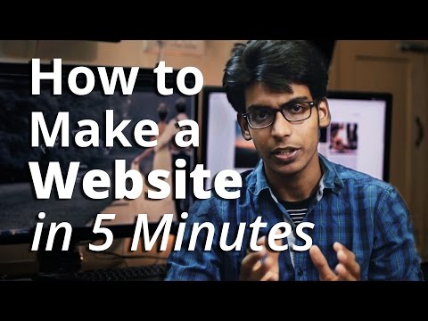 How to Create A Website - in 5 Mins - with Wordpress How to Create A Website - in 5 Mins - with Wordpress