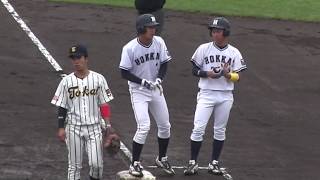 【大学野球】北海学園大　Ｘ　東海大北海道　平成30年度札幌学生野球秋季1部リーグ　（第1節）