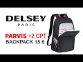 Delsey Parvis +2 cpt Backpack 15.6