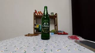 Chang lager beer 25th anniversary