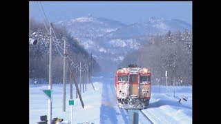 （非HD）寒い朝　札沼線 知来乙駅