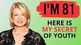 Martha Stewart's (81 Years Old) Self-Care Secrets REVEALED! Conquer Aging