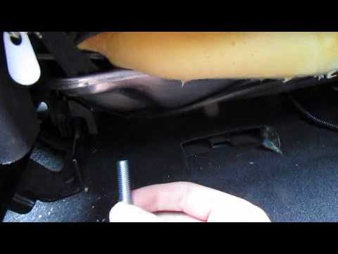 DIY: RX8 Extra Head and Leg Room (Seat Lowering) DIY: RX8 Extra Head and Leg Room (Seat Lowering)