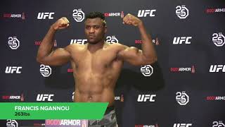 UFC 220 - Francis Ngannou + Stipe Miocic Early Morning Weigh In.