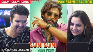 Pakistani Couple Reacts To Saami Saami Song Promo | Pushpa | Allu Arjun | Rashmika | DSP