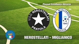 Playout Nerostellati - Miglianico 2-0