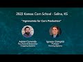 “Agronomics for Corn Production”