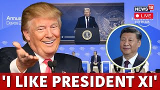 LIVE | Trump Latest News | China Will End Russia Ukraine War, Says Trump | Trump At Davos | N18G