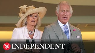 Royal Ascot: King and Queen attend second day of racing