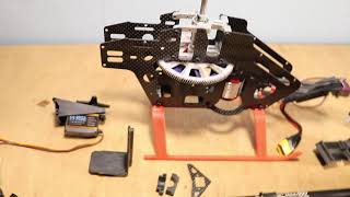 How to build RC helicopter ALZRC Devil 450 pro v2 part 4 | connect tail with main body