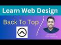 WordPress easy back to top scroll button