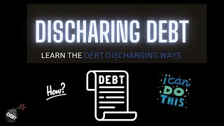 How to Discharge Debt with Administrative Process