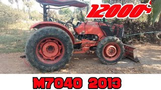 ត្រាក់ទ័រ Kubota M7040 ឆ្នាំ 2013 តម្លៃធូរៗ 12000$ ចរចា ត្រាក់ទ័រនៅស្អាតអេម ទីតាំង បាត់ដំបង