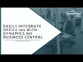 Easily integrate Office 365 with Dynamics 365 Business Central