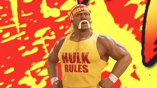 Hulk Hogan vs. Hulk Hogan has special unique commentary in WWE 2K23