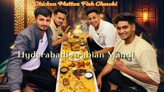 Hyderabad’s Best Mandi😍| Biggest Mandi | #hyderabad #food #mandi #chicken #mutton #fish #vlog