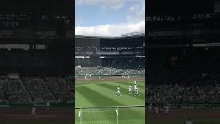 【選抜高校野球】甲子園　金光大阪　シートノック