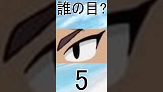 【イナイレ】イナズマイレブンのキャラクターの目元から誰か当てるクイズPart39【誰の目?】