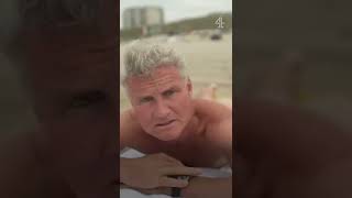 David Coulthard loves a nudist beach ๐ #shorts