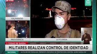 Militares realizan control de identidad / Meganoticias