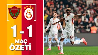 Victor Osimhen Penaltı Golü | Hatayspor - Galatasaray 1-1 MAÇ ÖZETİ | Trendyol Süper Lig 2024-2025