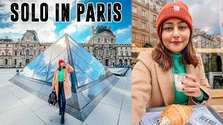 PARIS TRAVEL VLOG (Ep 3) 🇫🇷 | Exploring The Louvre, Champs Elysees, & Eiffel Tower! #KikiInParis