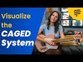 How to Easily Visualize the CAGED System on Guitar