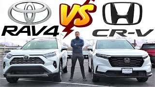 2023 Toyota RAV4 Vs 2023 Honda CR-V: Is Toyota Or Honda Better?