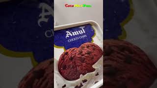 Amul Choco Chip Icecream #shorts #icecream #yummy #satisfying #unboxing #youtubeshorts #viral