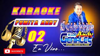 MIX ●02● PUMITA ANDY◇◇◇GENIALES◇◇ ( KARAOKE)En vivo.