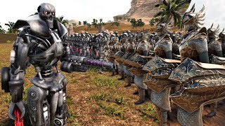 Terminator T-831 vs 2,000,000 Elf Army | Ultimate Epic Battle Simulator 2 | UEBS2