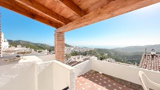 Charming Traditional Townhouse FOR SALE in the Heart of Frigiliana 🌞 | Rooftop Views!