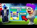 How To Find ALL FIREWORKS In ROBLOX SKIBIDI TOILET TOWER DEFENSE!? (ALL LOCATIONS!)