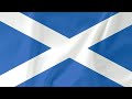 Scottish flag using Python's Turtle 🐢 #43