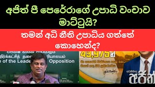 අජිත් පී පෙරේරාගේ උපාධි වංචාව මාට්ටුයි? #sinhala #nppsrilanka #anurakumaradissanayake