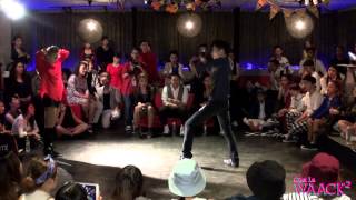 Waacking Battle Best16 5 EL J vs Golden Wei | 20141026 C'est La WAACK Vol.2