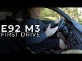 E92 M3: First Drive