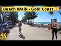 Sunday Beach Walk at Surfers Paradise Gold Coast - Australia 🇦🇺